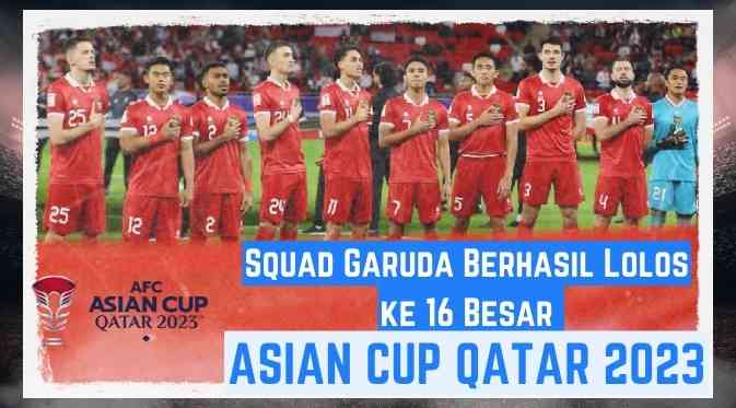 INDONESIA LOLOS 16 BESAR AFC 2023